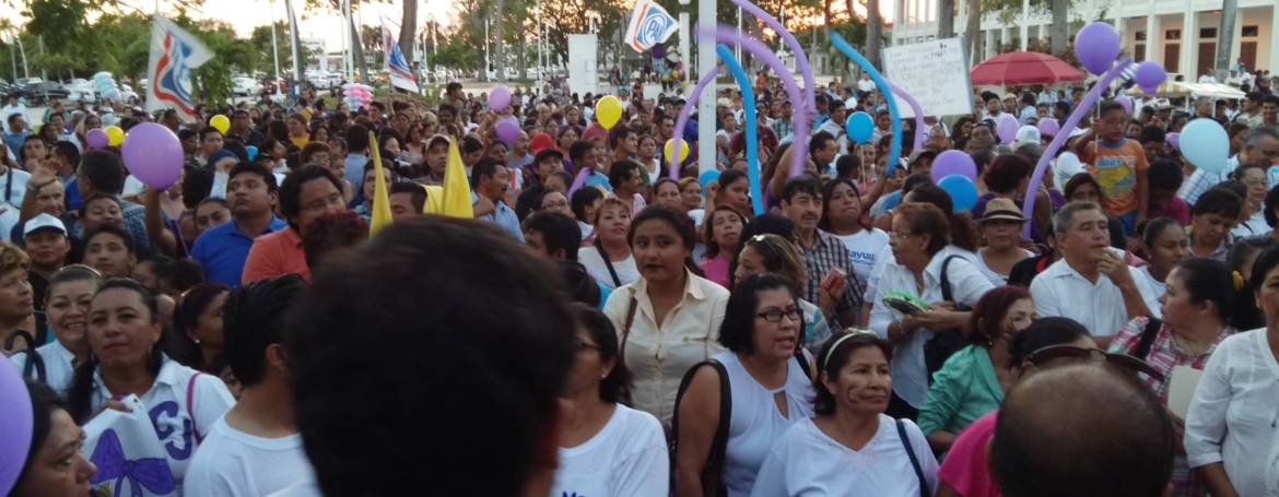 A media campaña regresa Carlos Joaquín a Chetumal y comparte la voz con Luis Torres Llanes, el Chino Zelaya y Mayuli Martínez