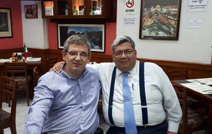 Con Jaime Calderón