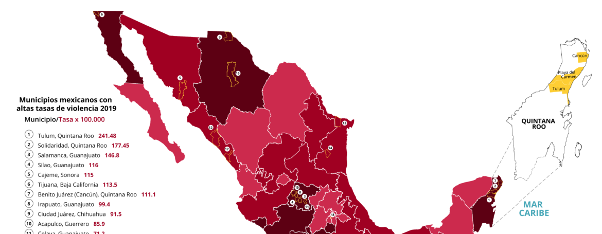 Efectos del COVID-19 frente al incremento de los delitos en el caribe mexicano