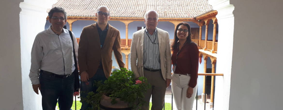 Con Ilsen Canales, Harry Brown y Manolo en Guatemala