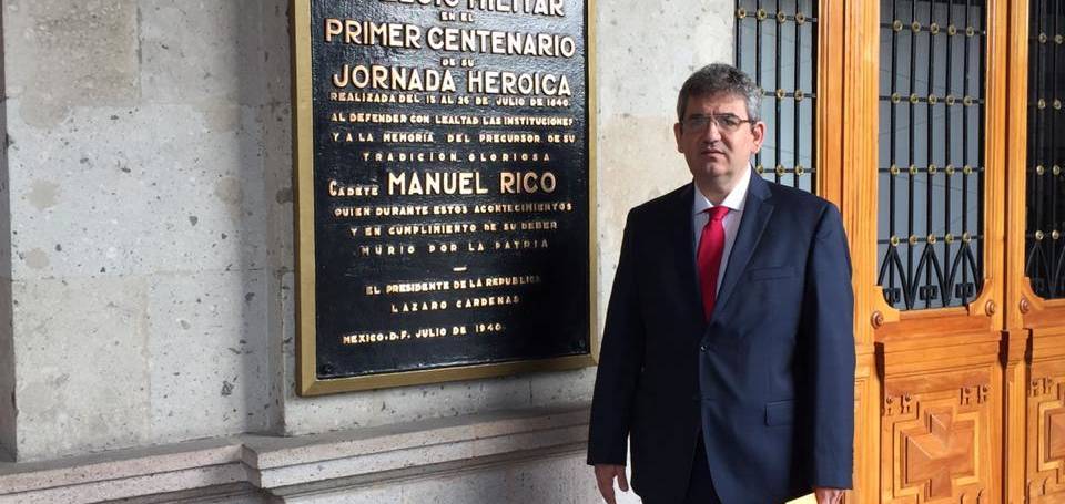 En el Colegio de la Defensa Nacional de México